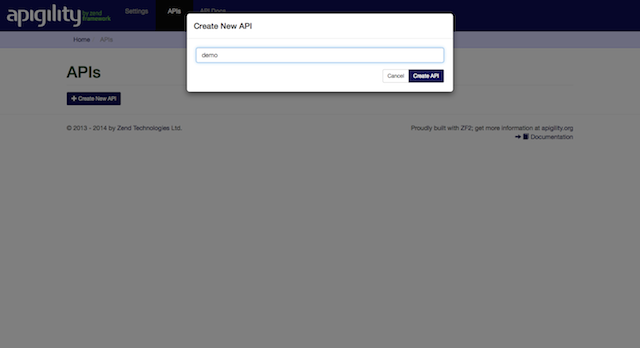 api name