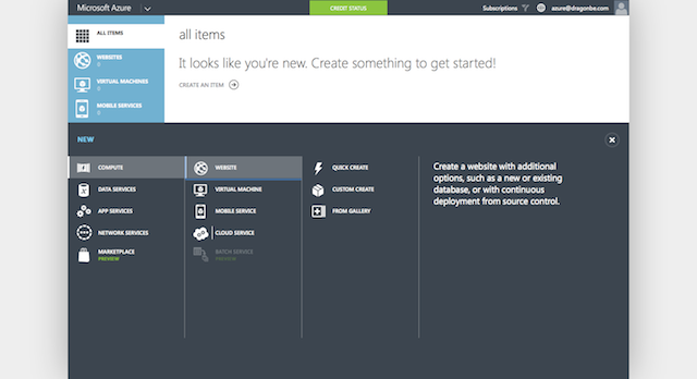new website